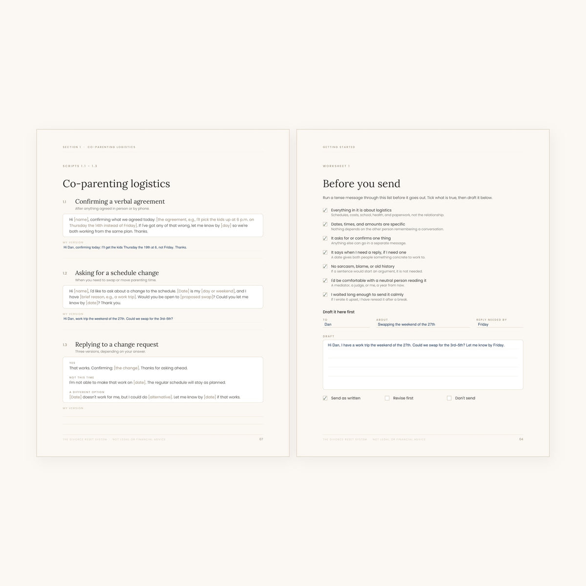 The Communications Script Pack
