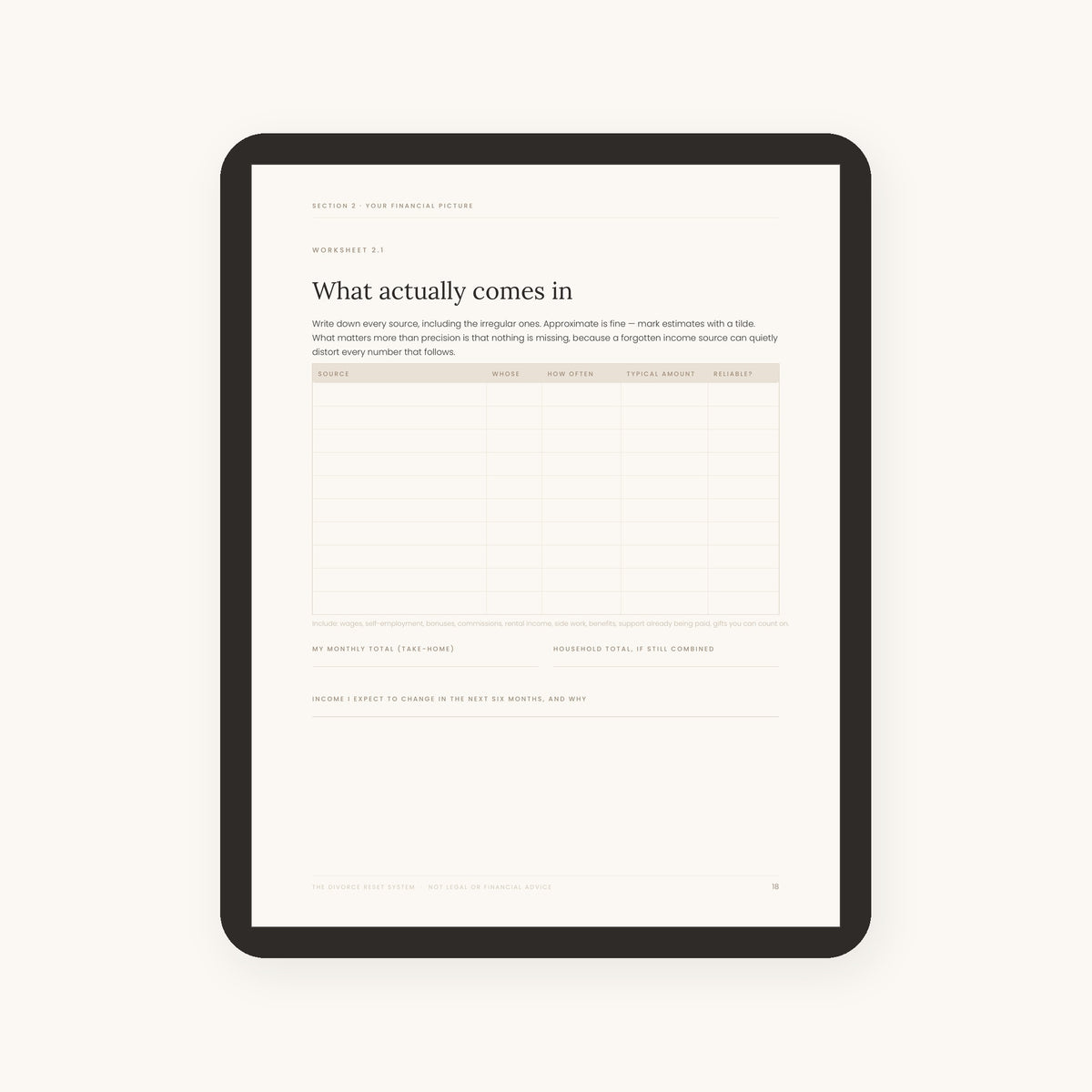 The Divorce Reset System — Your Financial, Co-Parenting & Life Rebuild Roadmap